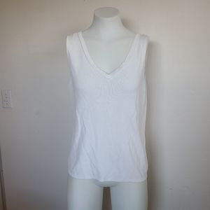 Chico's - White V-Neck Camisole